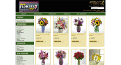 Desktop Screenshot of dannysflowers.com