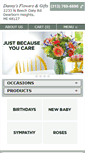 Mobile Screenshot of dannysflowers.com